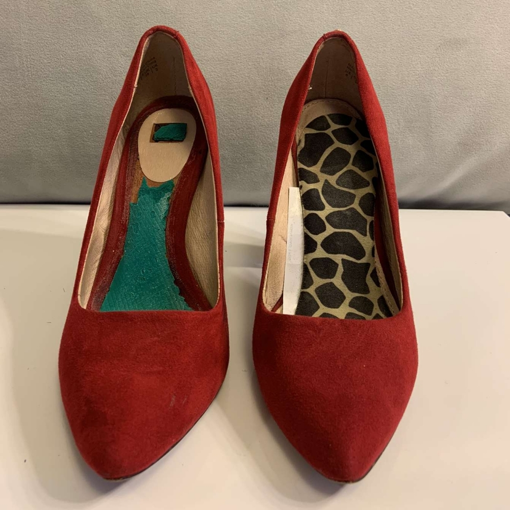 Red Aldo heels
